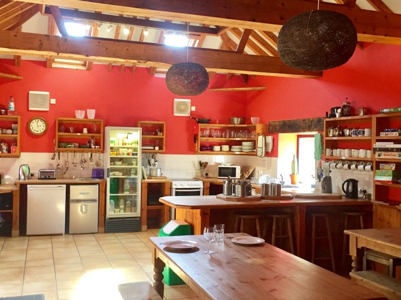 Kitchen at Deepdale Backpackers & Camping