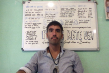 Me working as a Hostel Manager